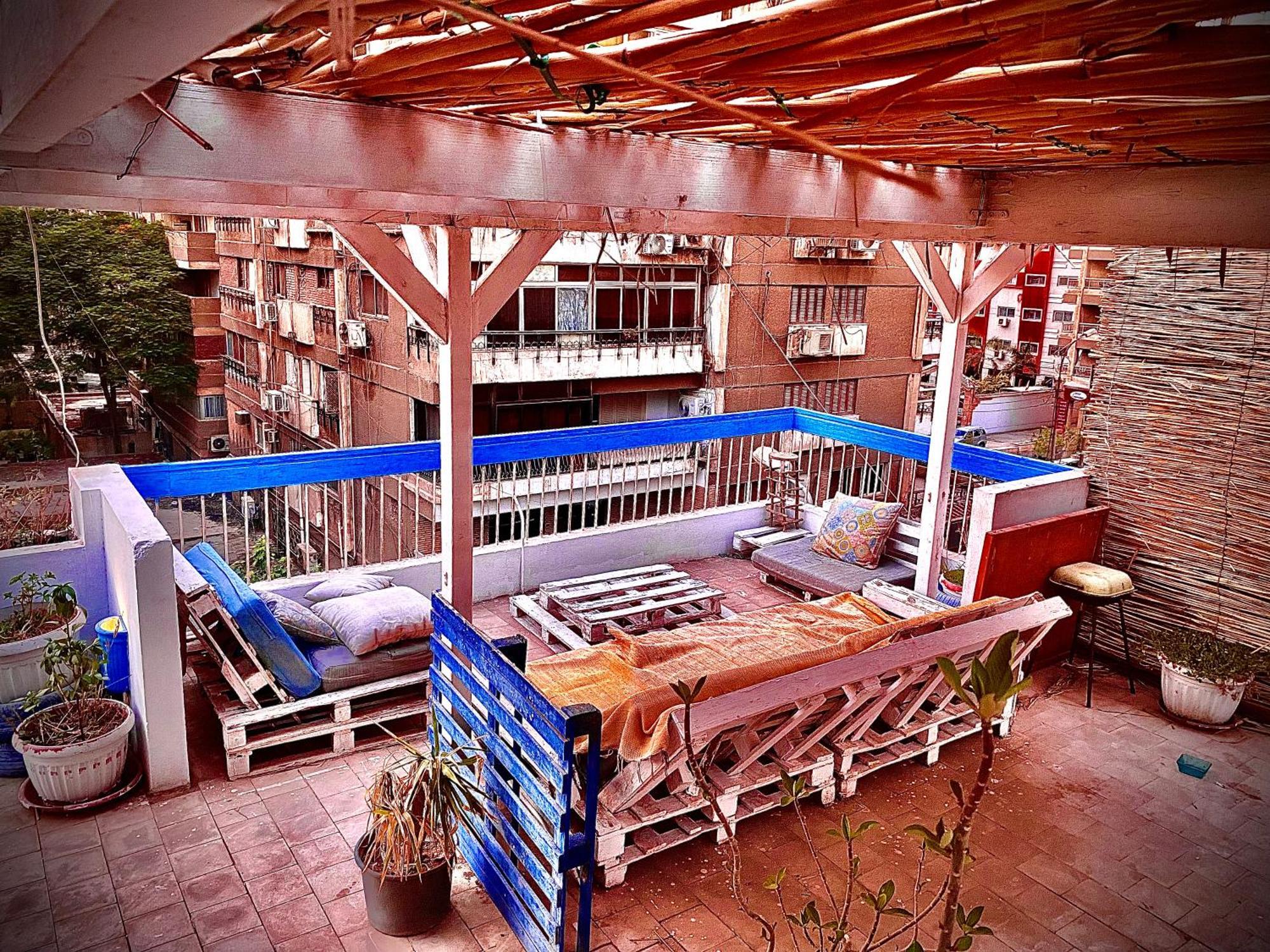 Airport Rooftop Club Luxurious Rooms And Studios Kairó Kültér fotó